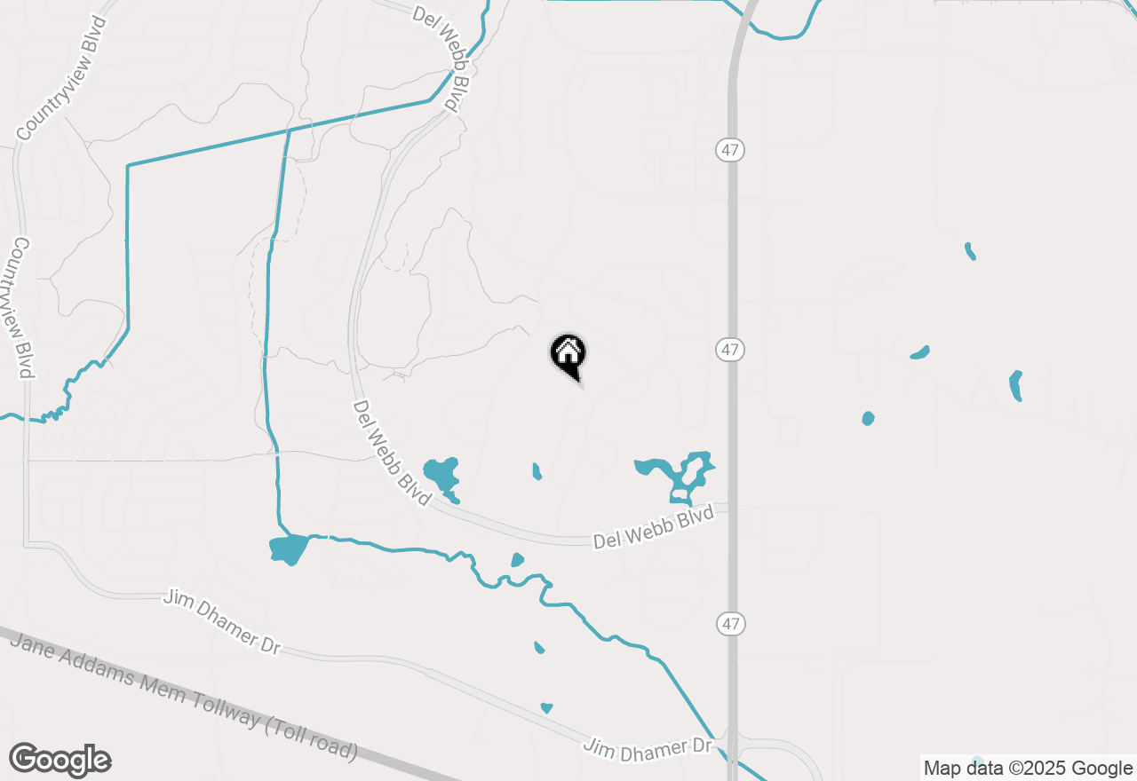 Map of 12957 Stone Creek Court, Huntley, IL 60142