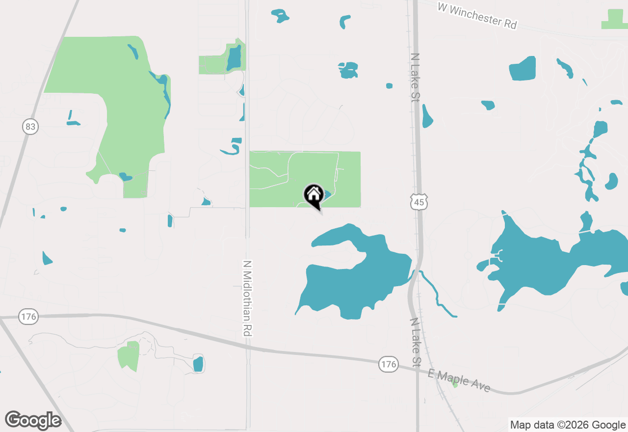 Map of 6731 Estate Lane, Long Grove, IL 60047