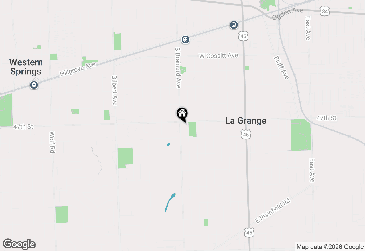 Map of 509 S Brainard Avenue, La Grange, IL 60525