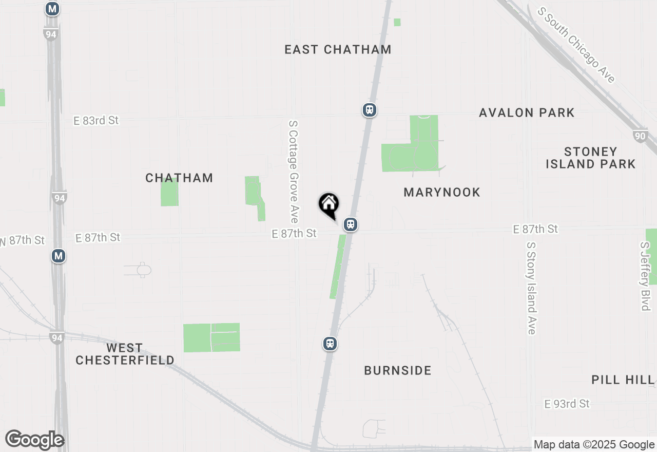 Map of 8647 S Drexel Avenue #G, Chicago, IL 60619