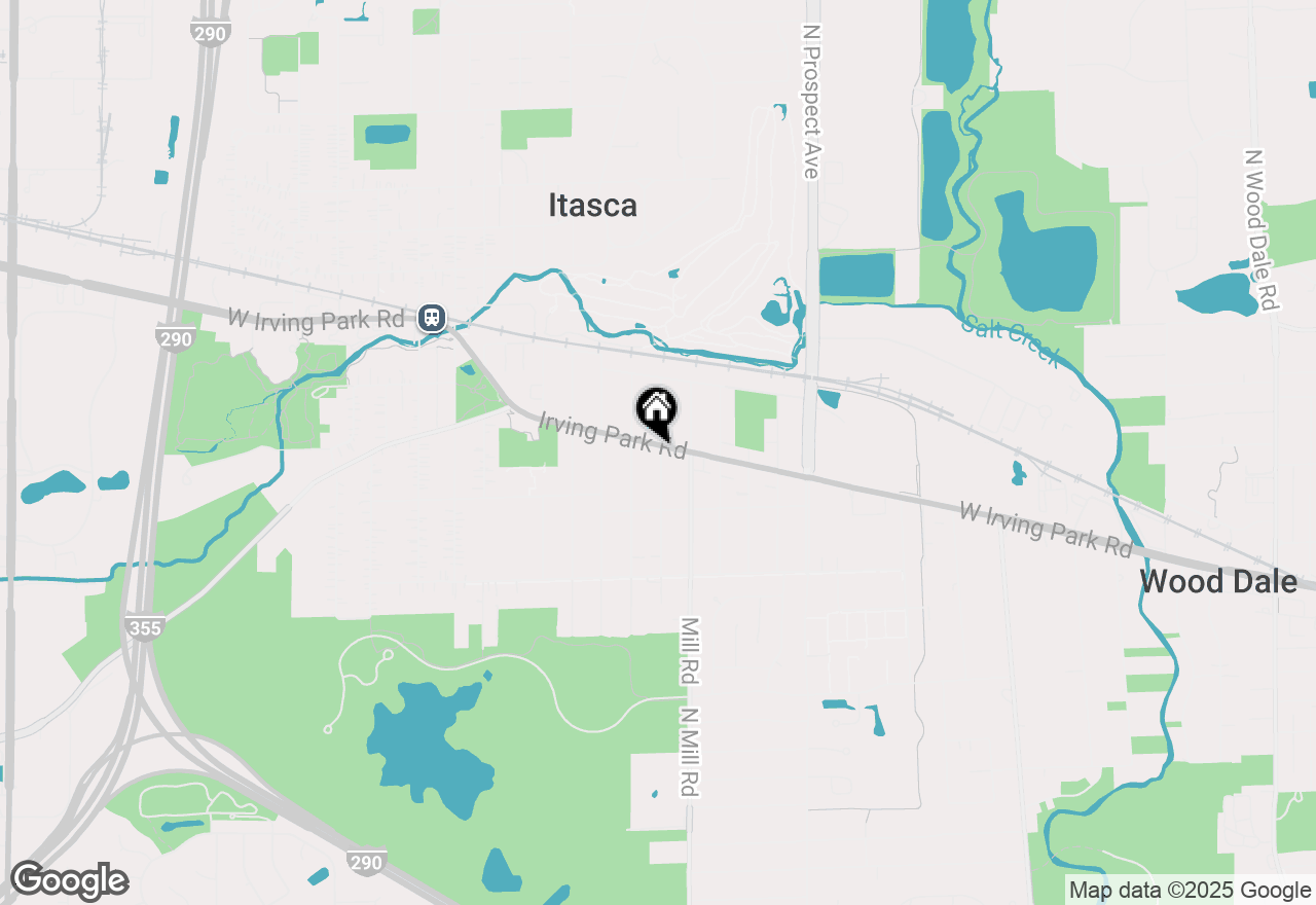 Map of 780 E Irving Park Road #3E, Roselle, IL 60172