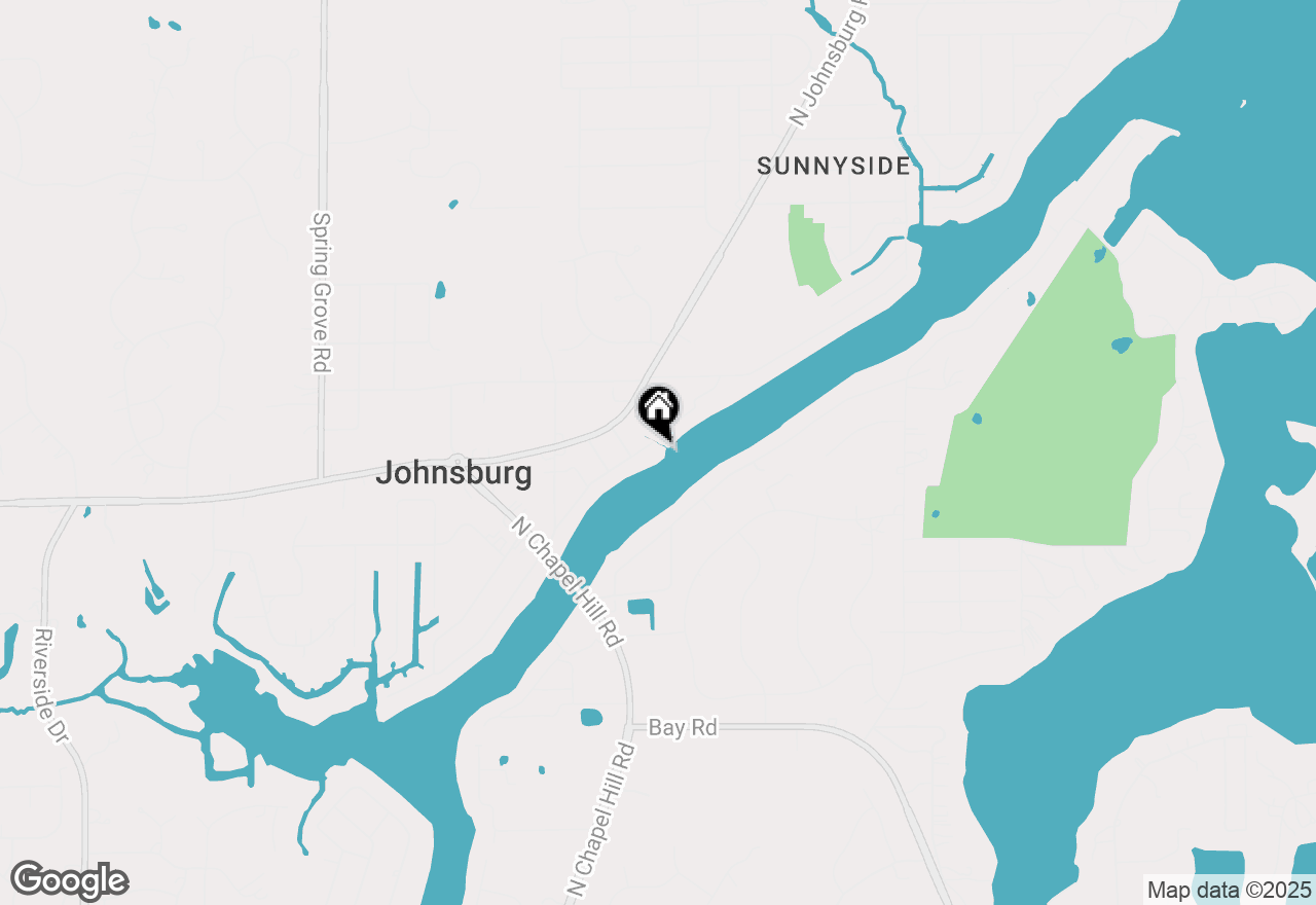 Map of 1901 W Sunnyside Beach Drive, Johnsburg, IL 60051
