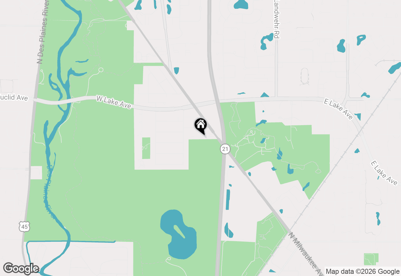 Map of 4611 Jenna Road, Glenview, IL 60025
