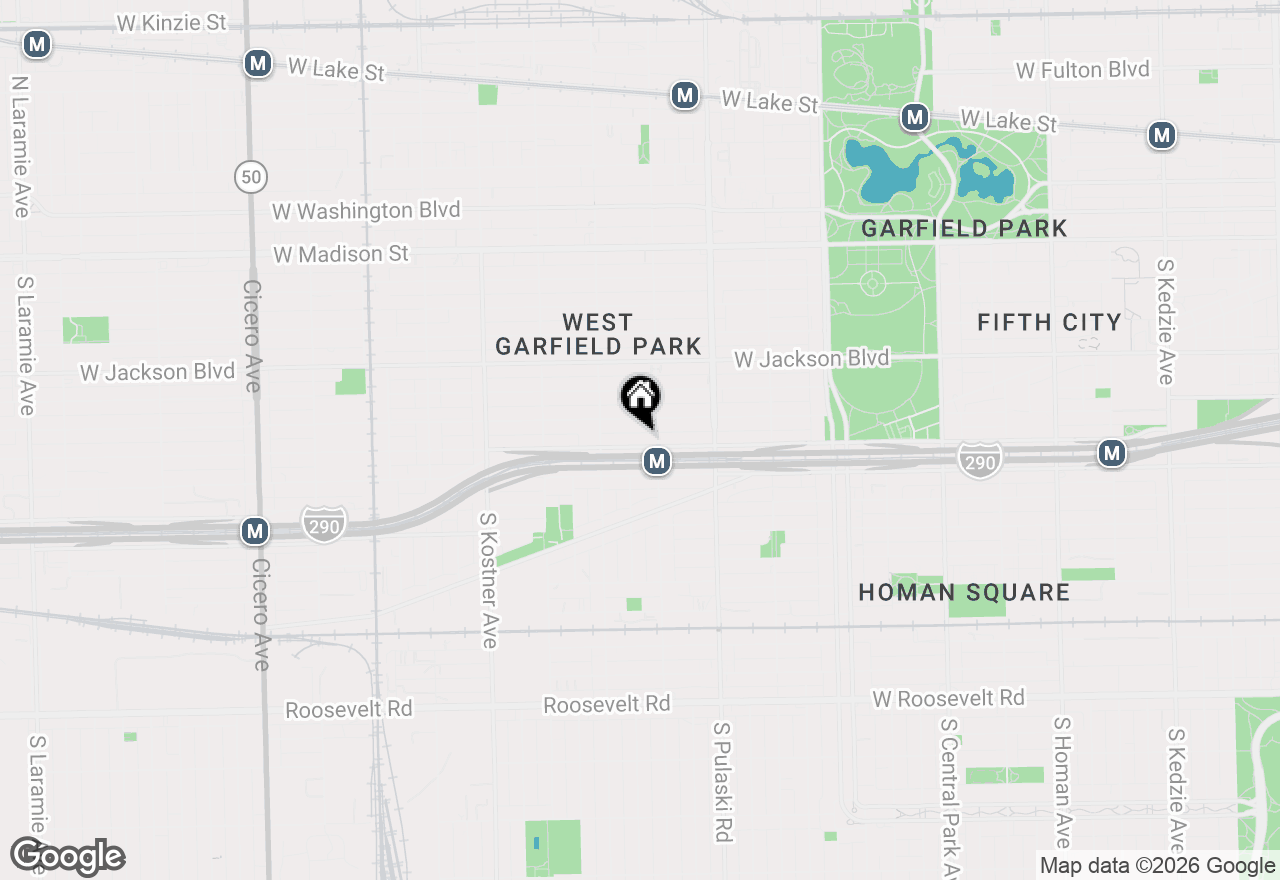 Map of 4116 W Congress Parkway #2, Chicago, IL 60624