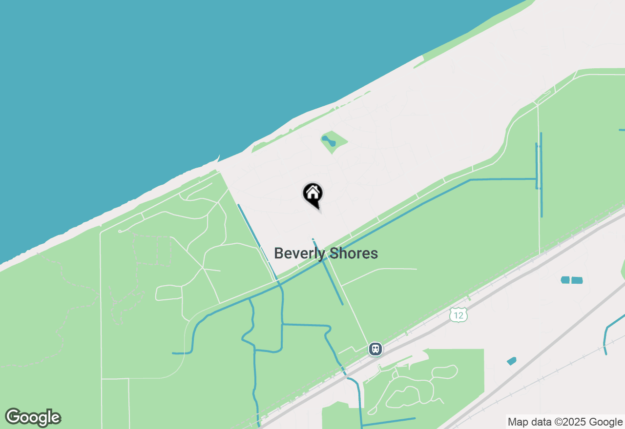 Map of 205 S Broadway, Beverly Shores, IN 46301