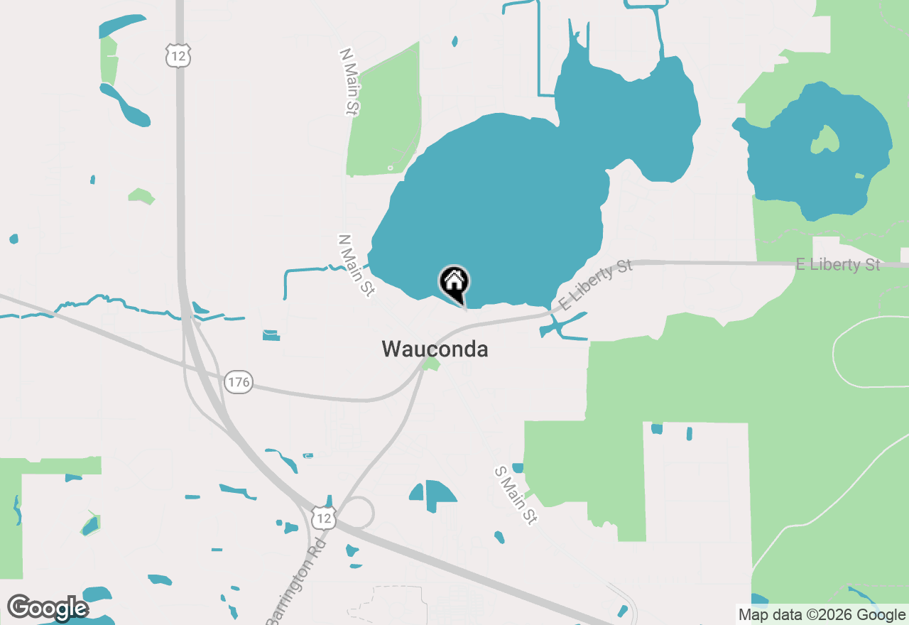 Map of 155 E Mill Street #8, Wauconda, IL 60084