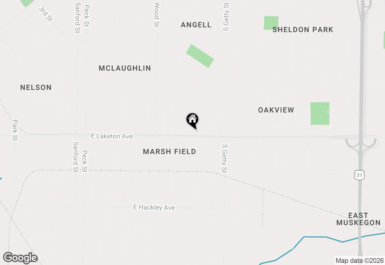 Map of 1774 Dyson Street, Muskegon, MI 49442
