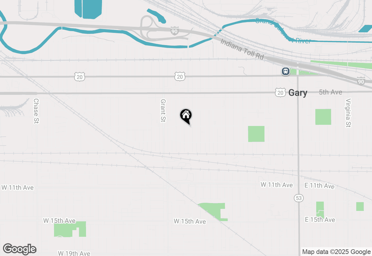 Map of 700 Buchanan, Gary, IN 46402