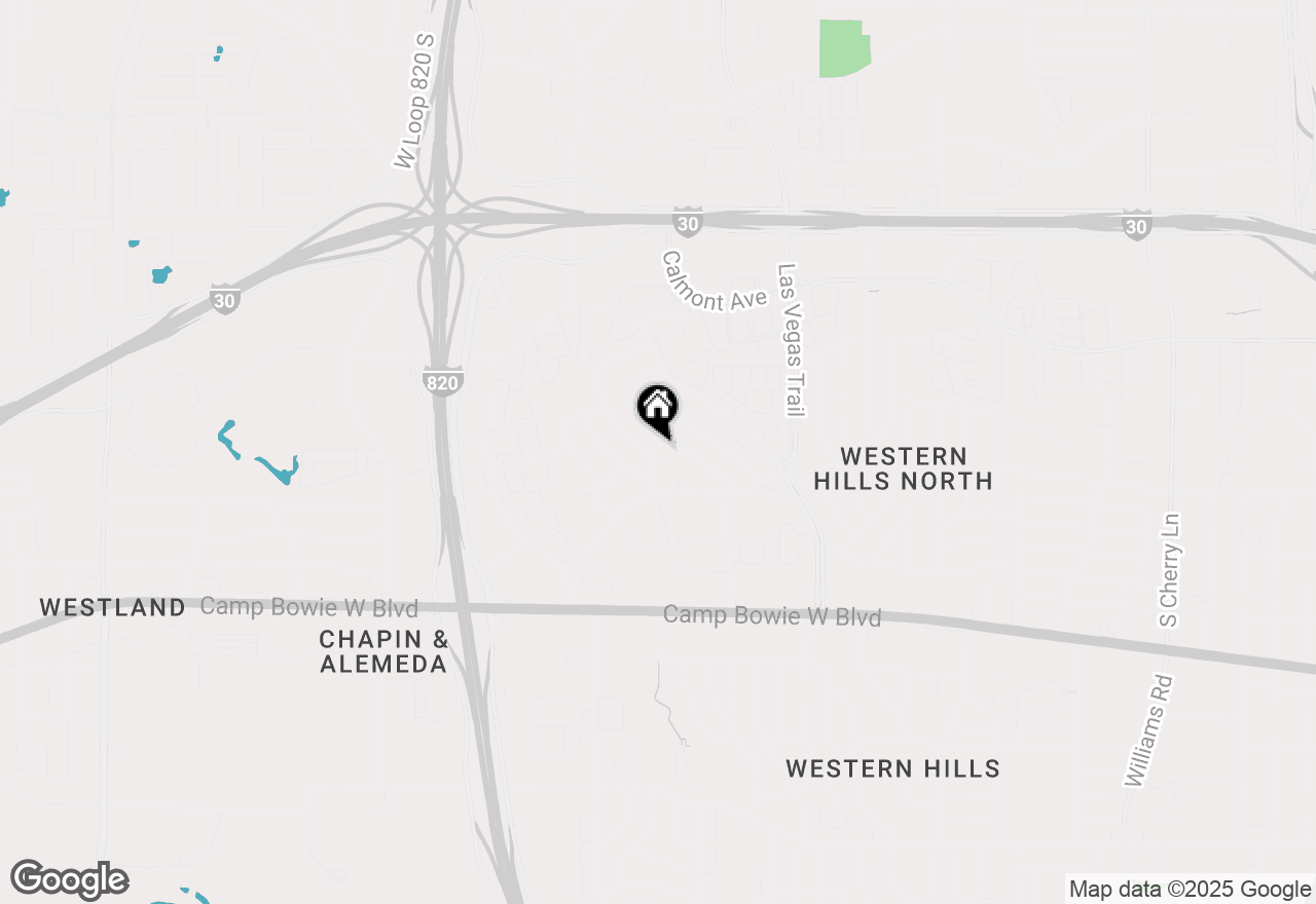 Map of 3009 Elsinor Drive, Fort Worth, TX 76116