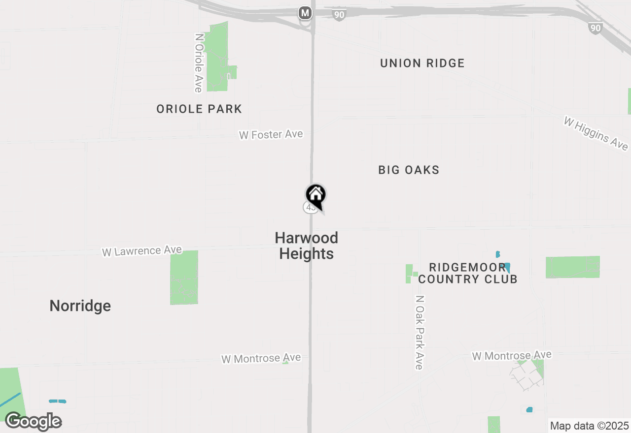 Map of 4839 N Harlem Avenue #3, Chicago, IL 60656