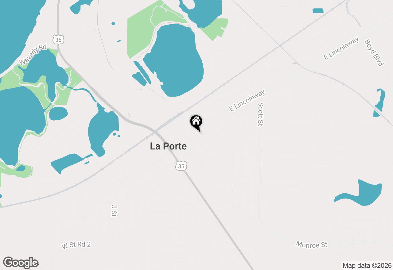 Map of 512 Lincolnway, La Porte, IN 46350
