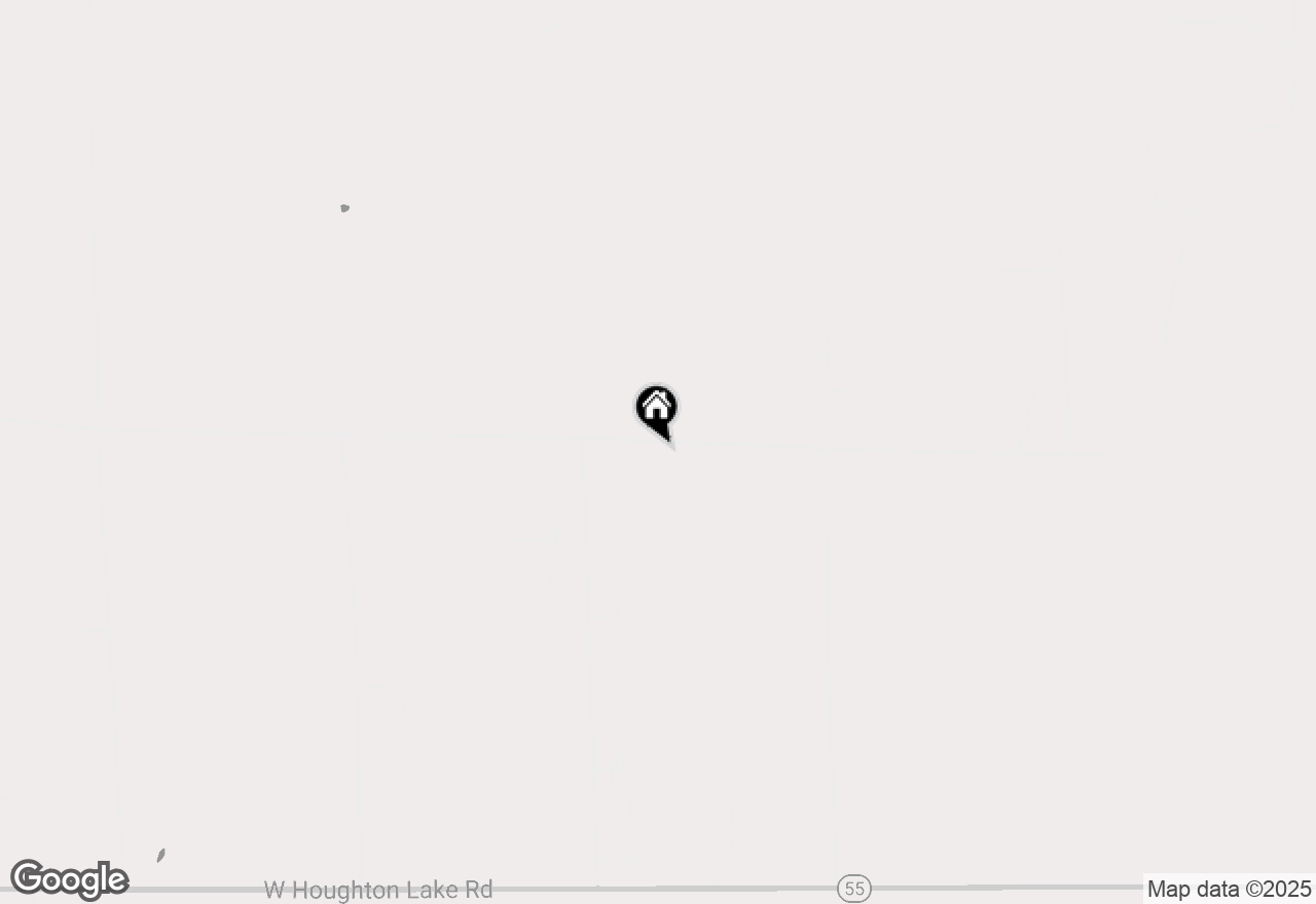Map of 4301 W Sanborn Road, Lake City, MI 49651