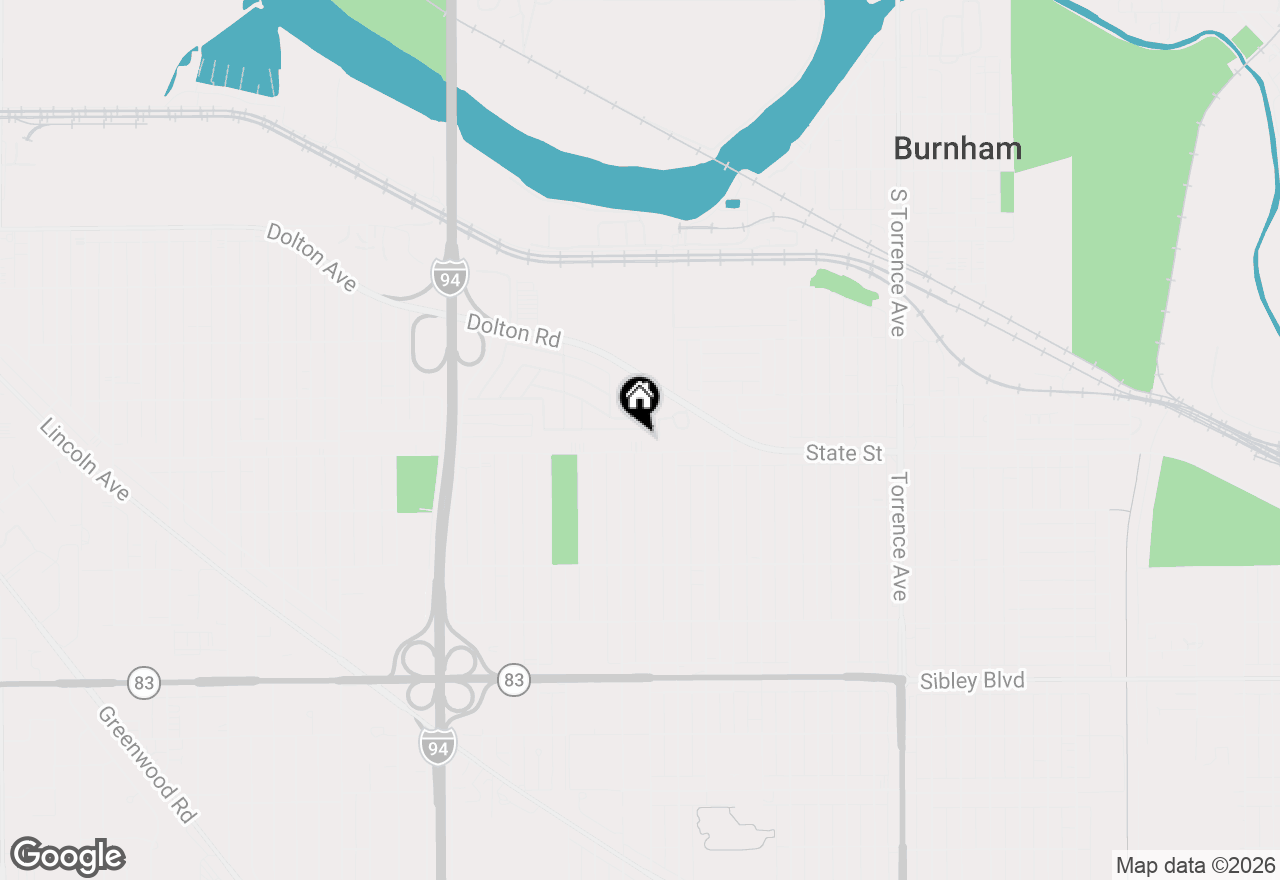 Map of 1850 State Street #2N, Calumet City, IL 60409