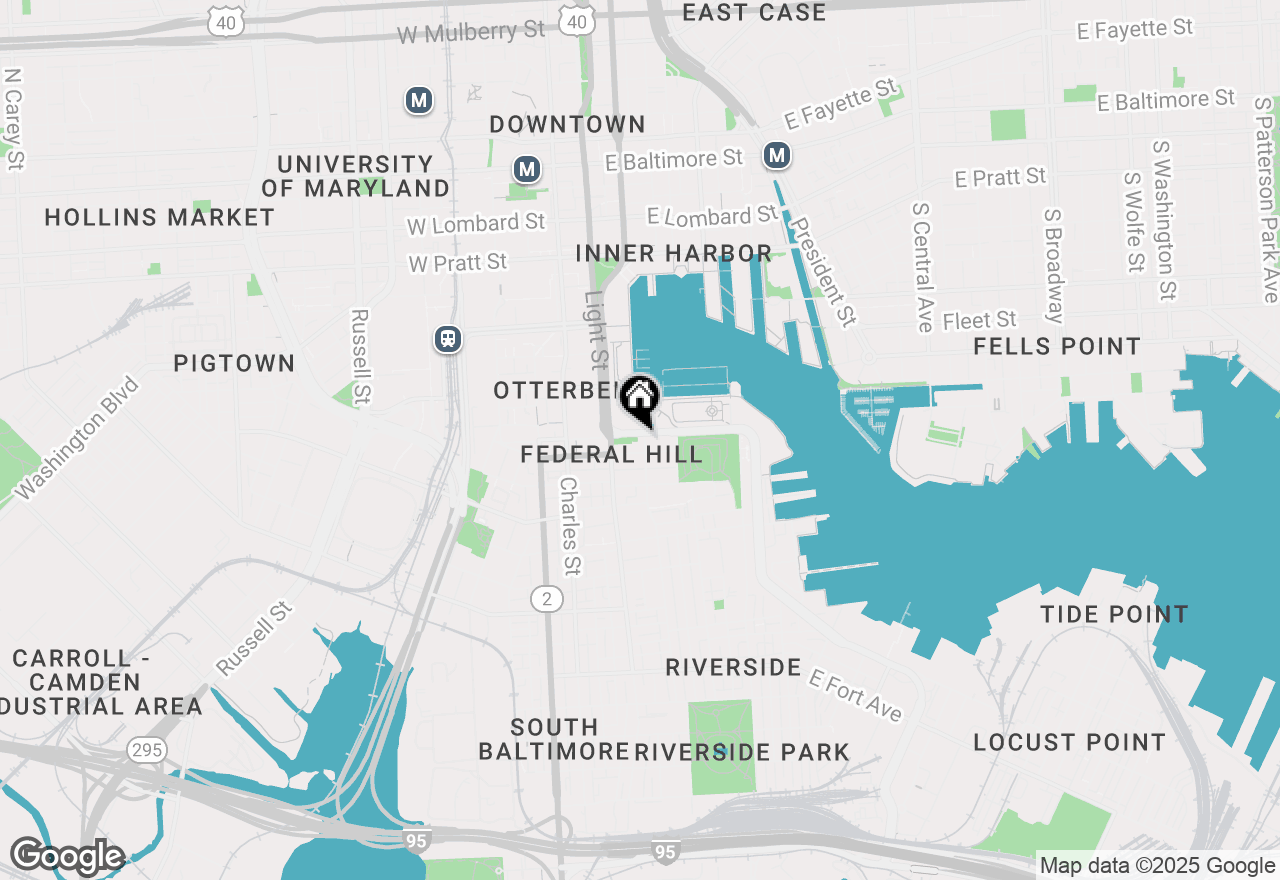 Map of 704 William Street, Baltimore, MD 21230