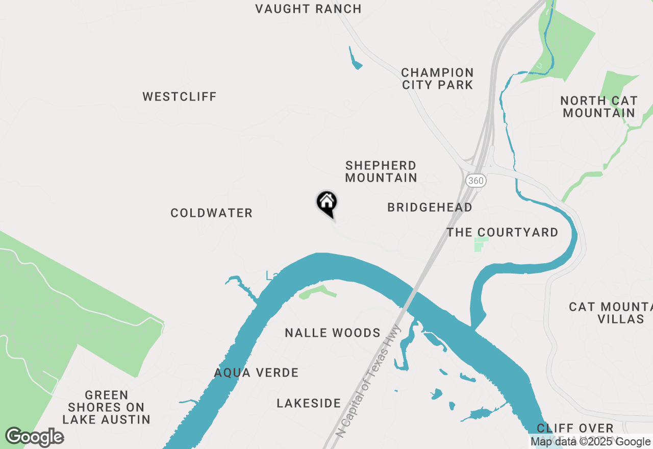 Map of 6507 Bridge Point Pkwy #LVS GARDENIA 2B, Austin, TX 78730
