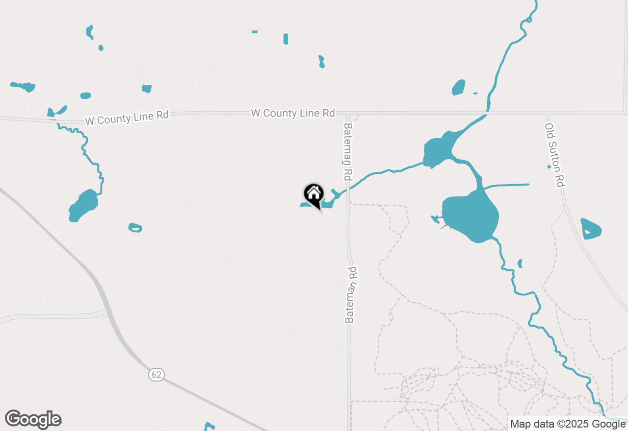Map of 373 N Bateman Circle, Barrington Hills, IL 60010