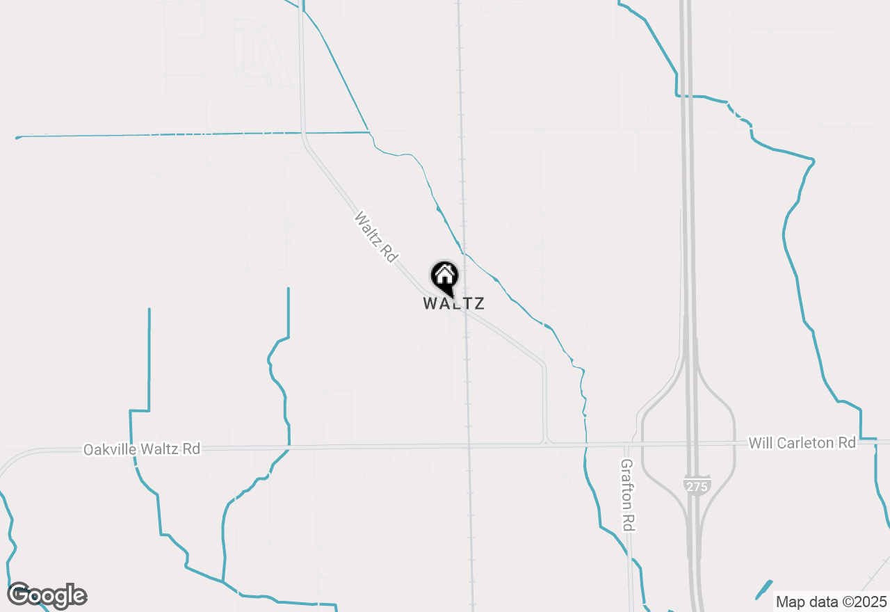 Map of 28080 Waltz Road, New Boston, MI 48164