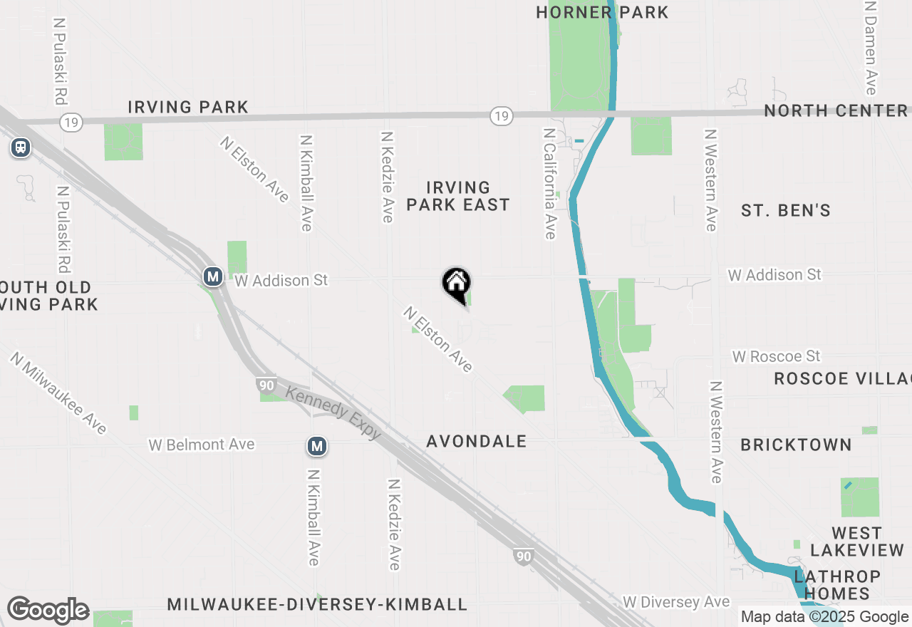 Map of 3507 N Whipple Street, Chicago, IL 60618