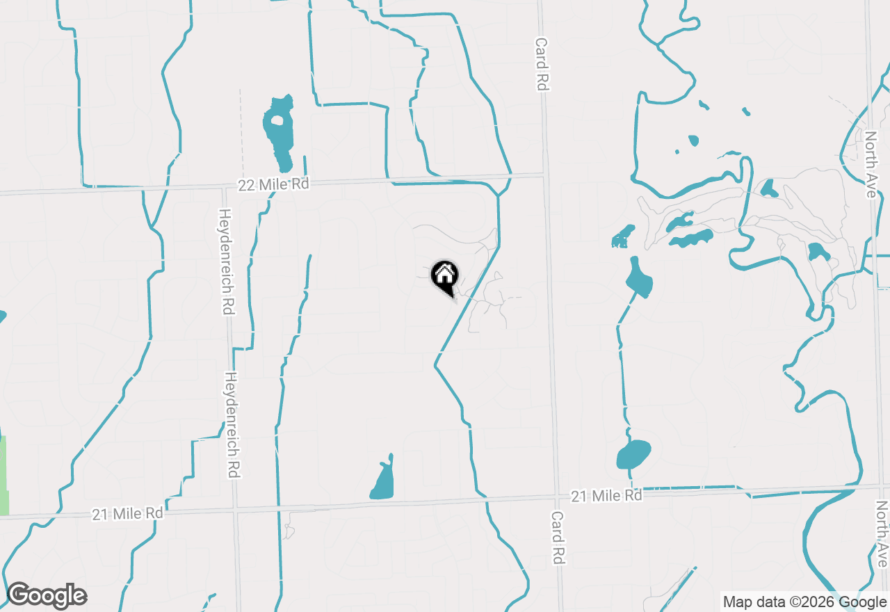Map of 48241 Century Drive, Macomb, MI 48044