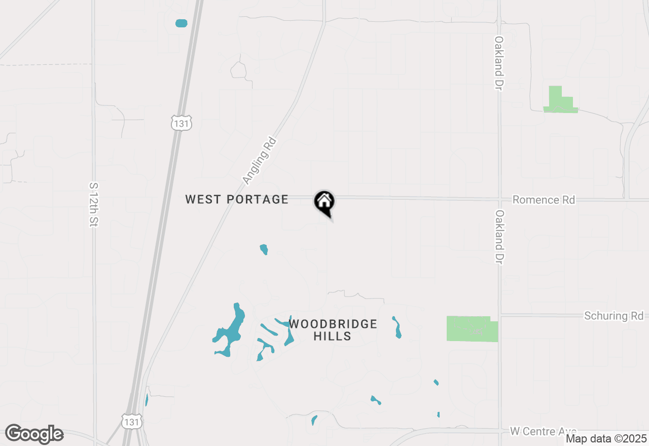 Map of 3317 Austrian Pine Way, Portage, MI 49024