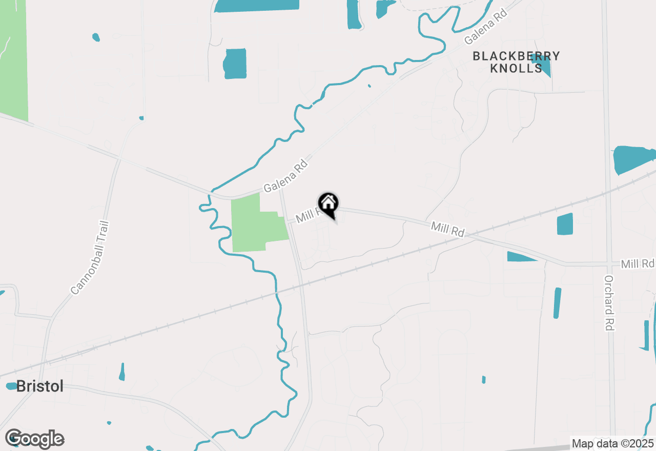 Map of 3823 Bissel Drive #3823, Yorkville, IL 60560