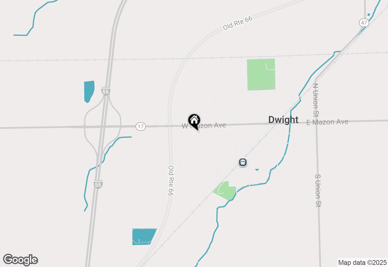 Map of 400 W Delaware Street, Dwight, IL 60420