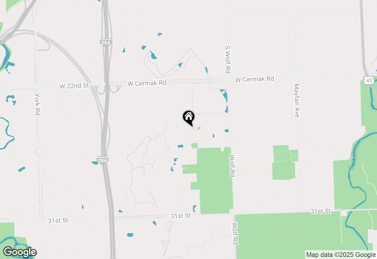 Map of 11429 Enterprise Drive, Westchester, IL 60154