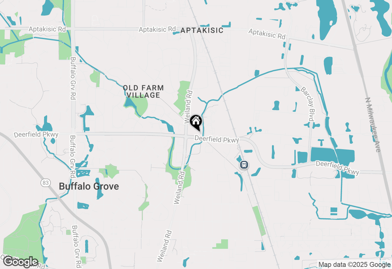 Map of 1101 Weiland Road, Buffalo Grove, IL 60089