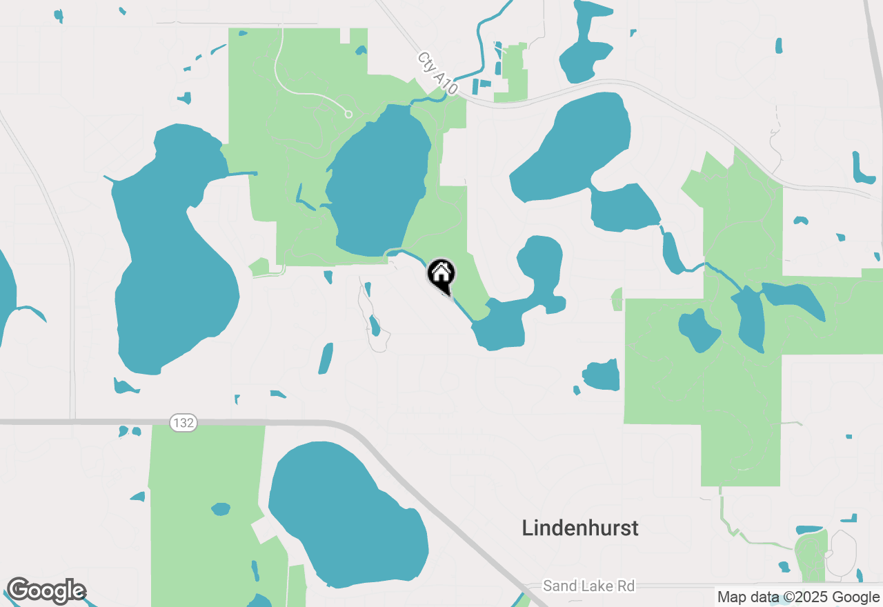 Map of 1908 Hazelwood Drive, Lindenhurst, IL 60046