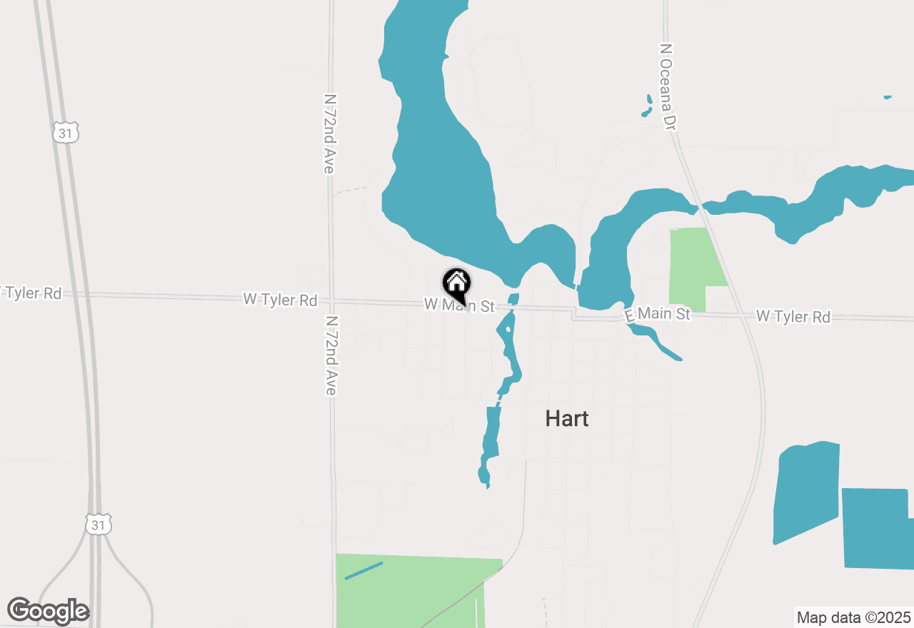 Map of 261 W Main Street, Hart, MI 49420