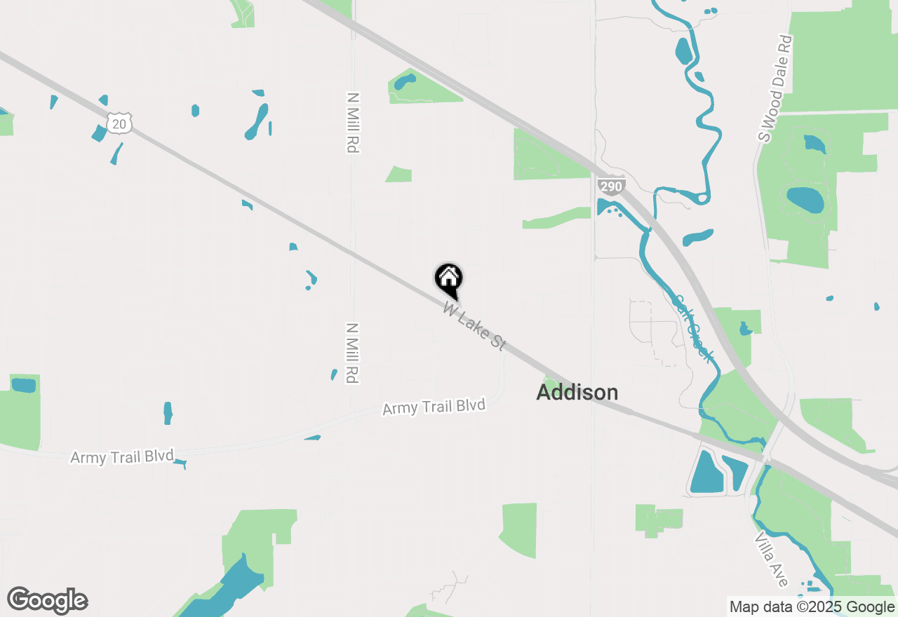 Map of 439 N Highview Avenue, Elmhurst, IL 60126