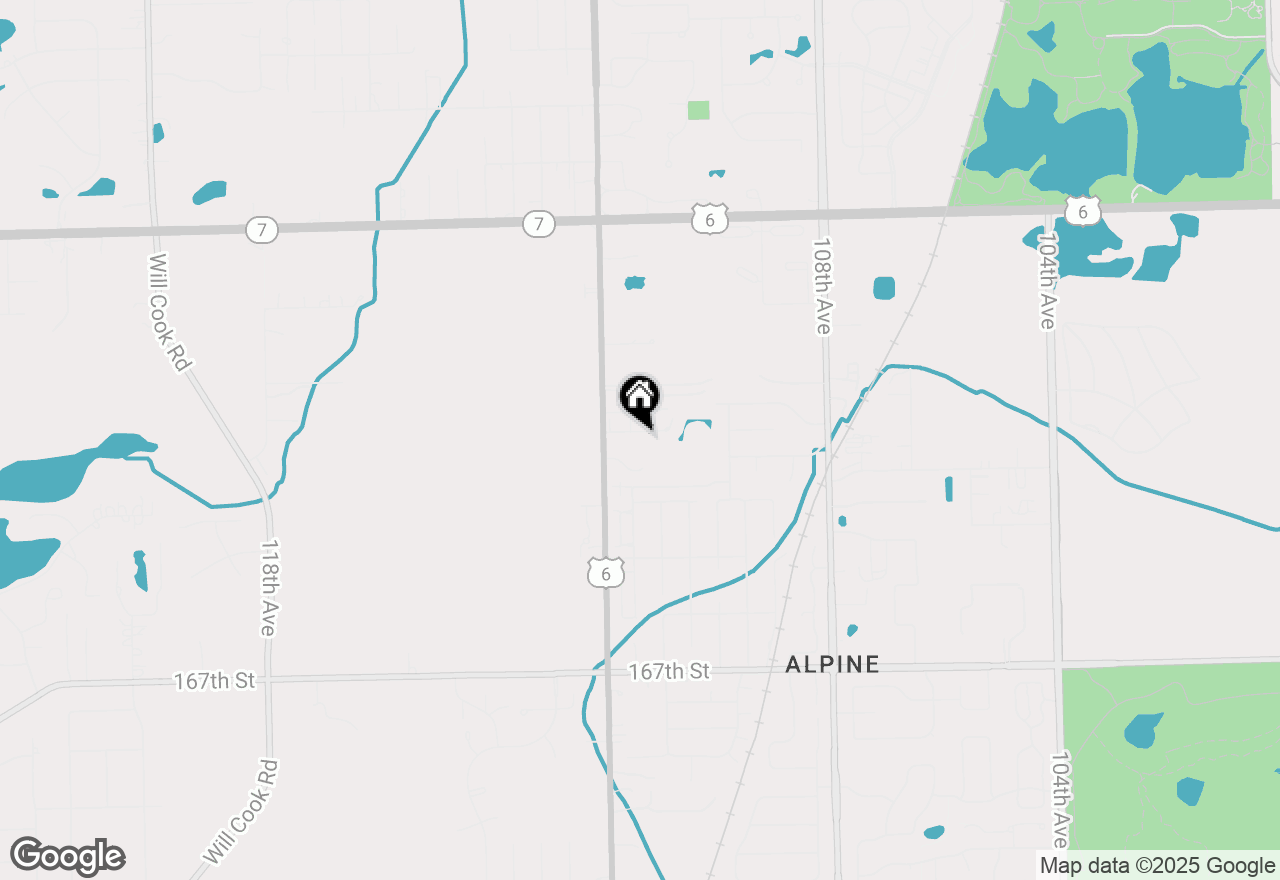 Map of 11127 Karen Drive, Orland Park, IL 60467