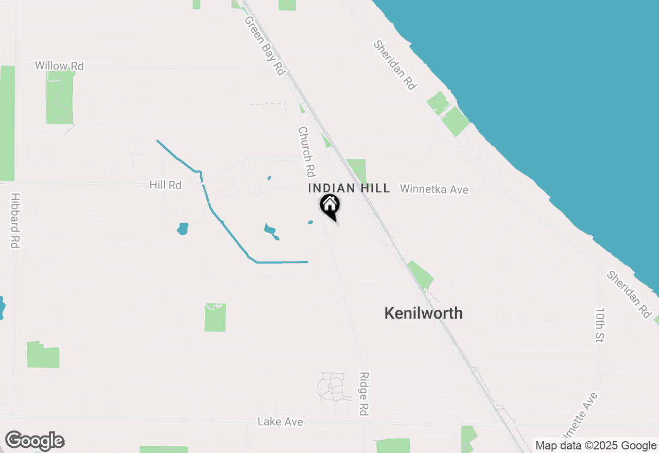 Map of 748 Maclean Avenue, Kenilworth, IL 60043