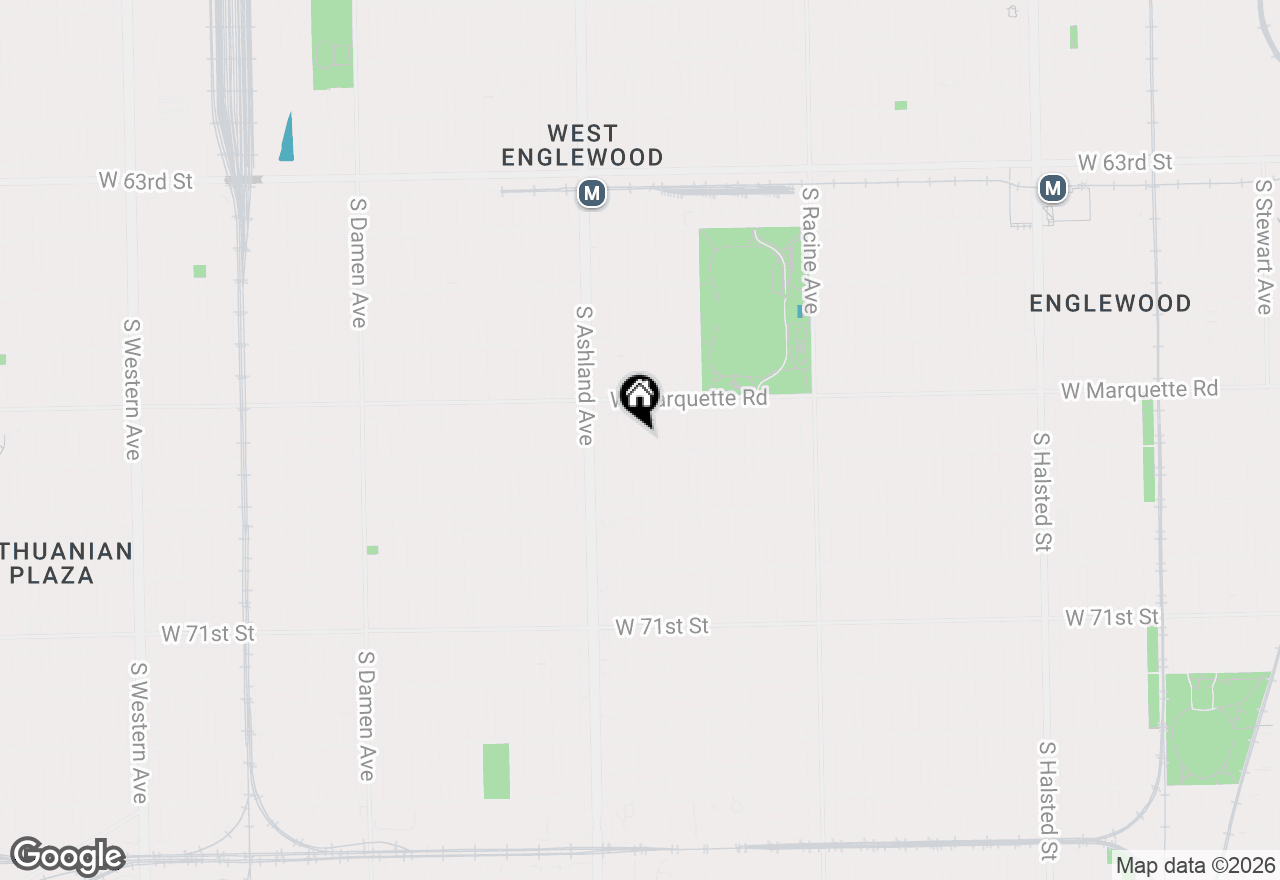 Map of 6740 S Laflin Street, Chicago, IL 60636