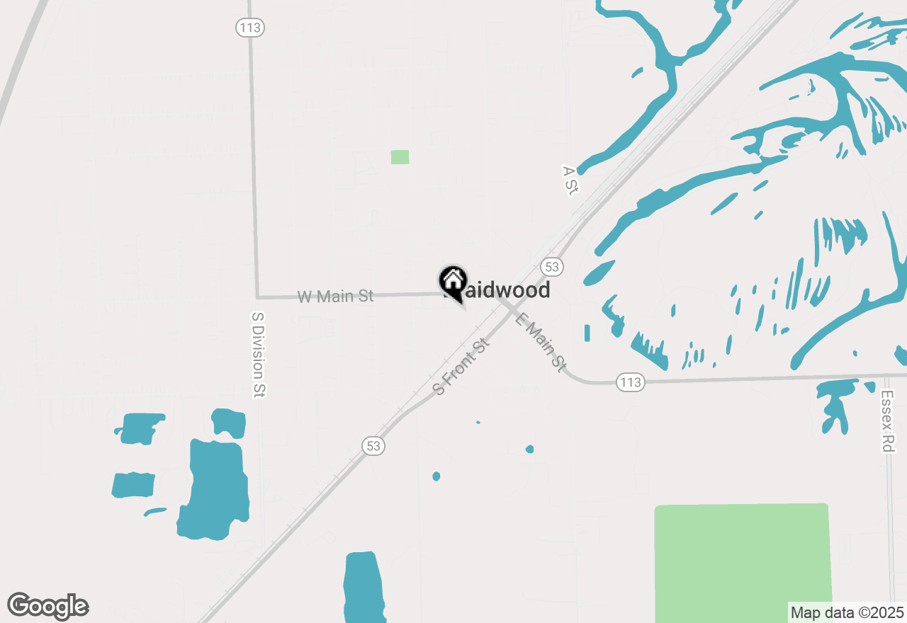 Map of 163 Kane Street, Braidwood, IL 60408