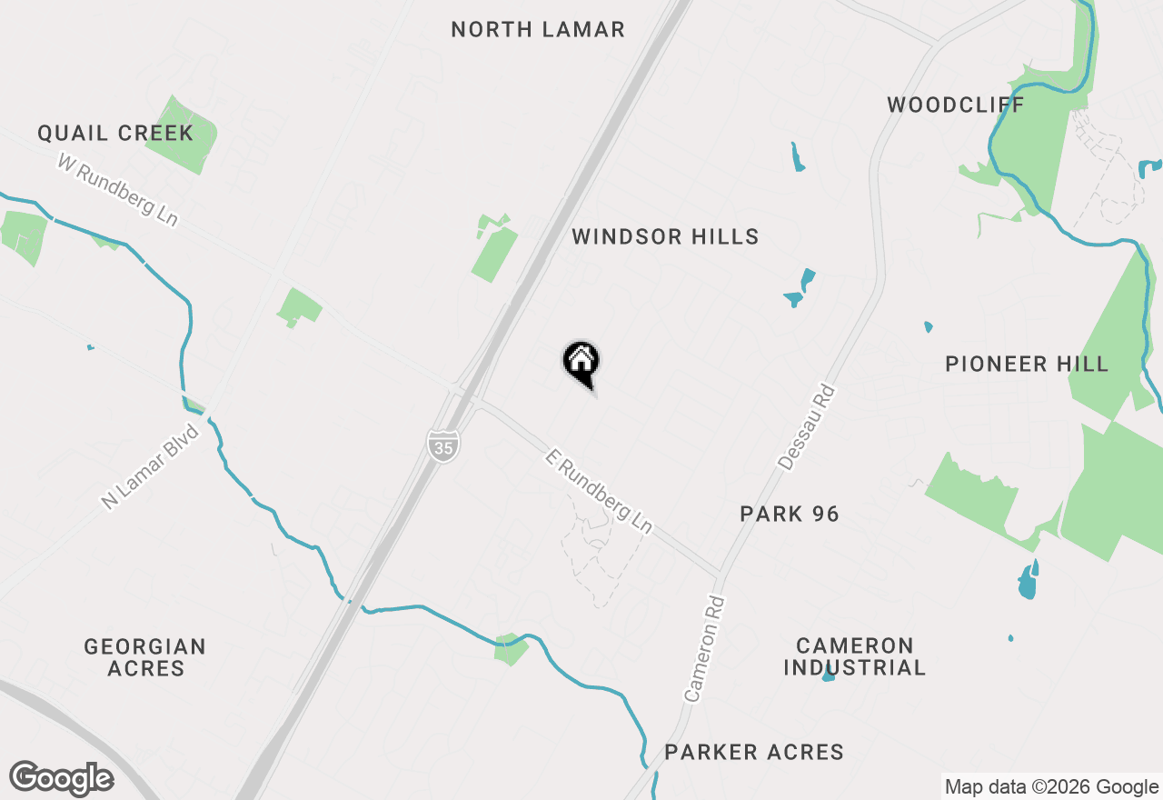 Map of 9508 Hansford Dr, Austin, TX 78753