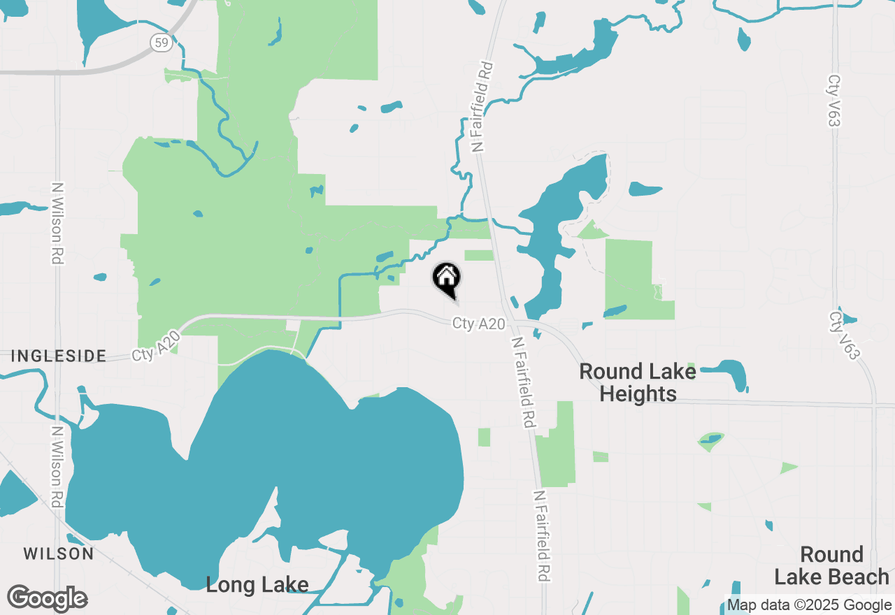 Map of 809 W Rollins Road, Round Lake Beach, IL 60073