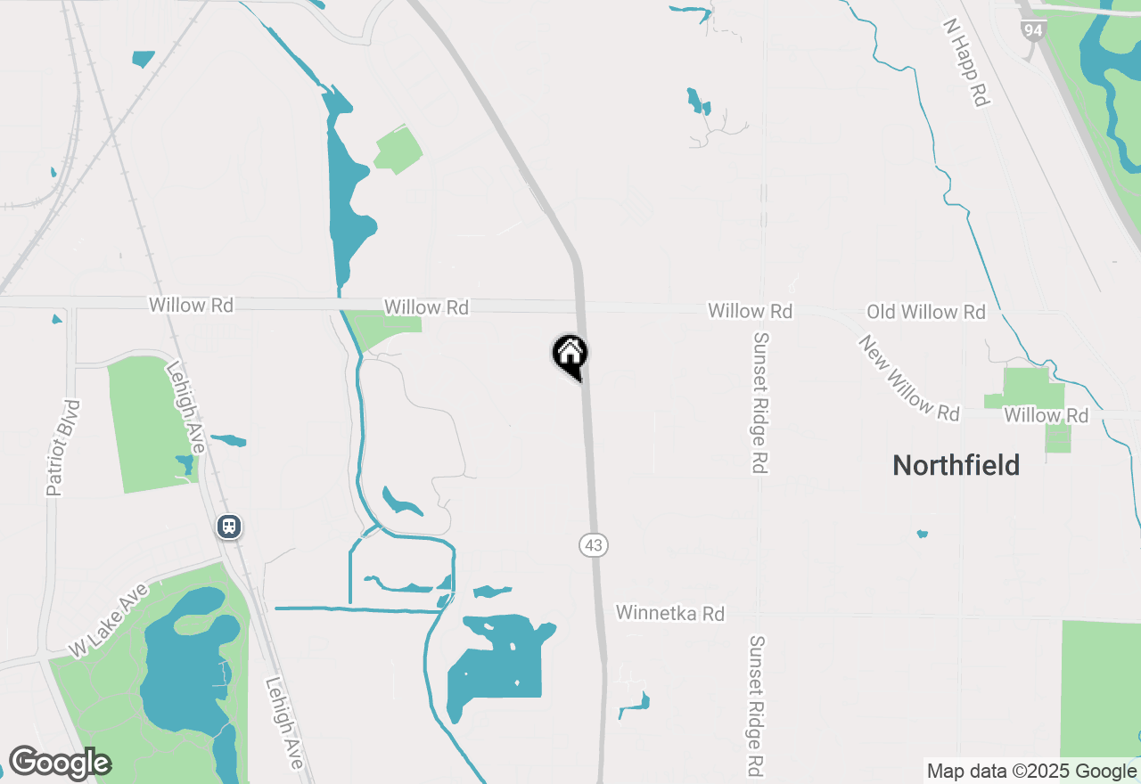 Map of 2660 Summit Drive #109, Glenview, IL 60025