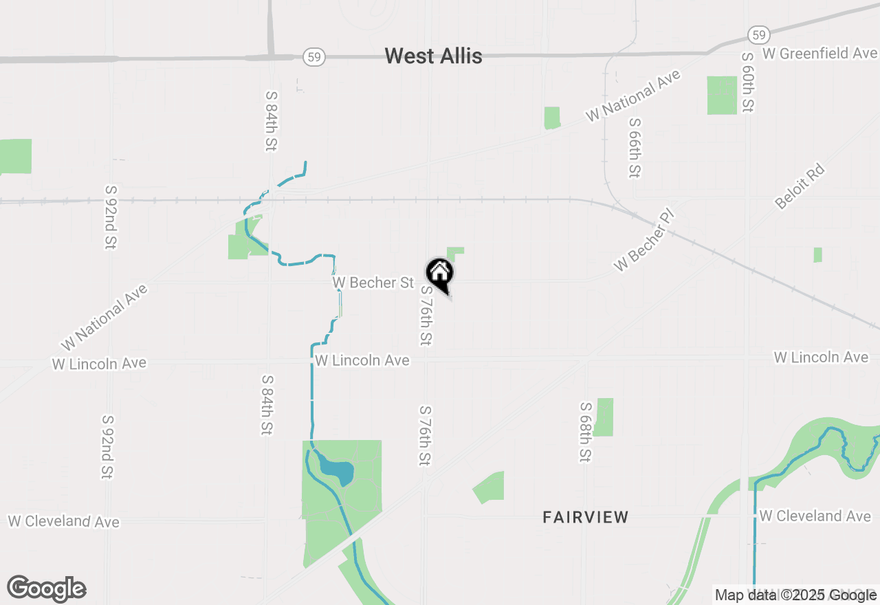 Map of 2141 S 75th St, West Allis, WI 53219