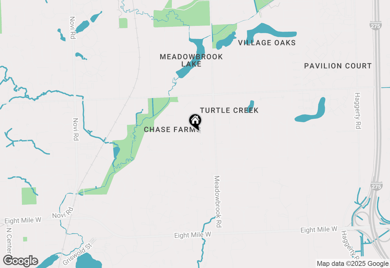 Map of 22080 Chase Drive, Novi, MI 48375