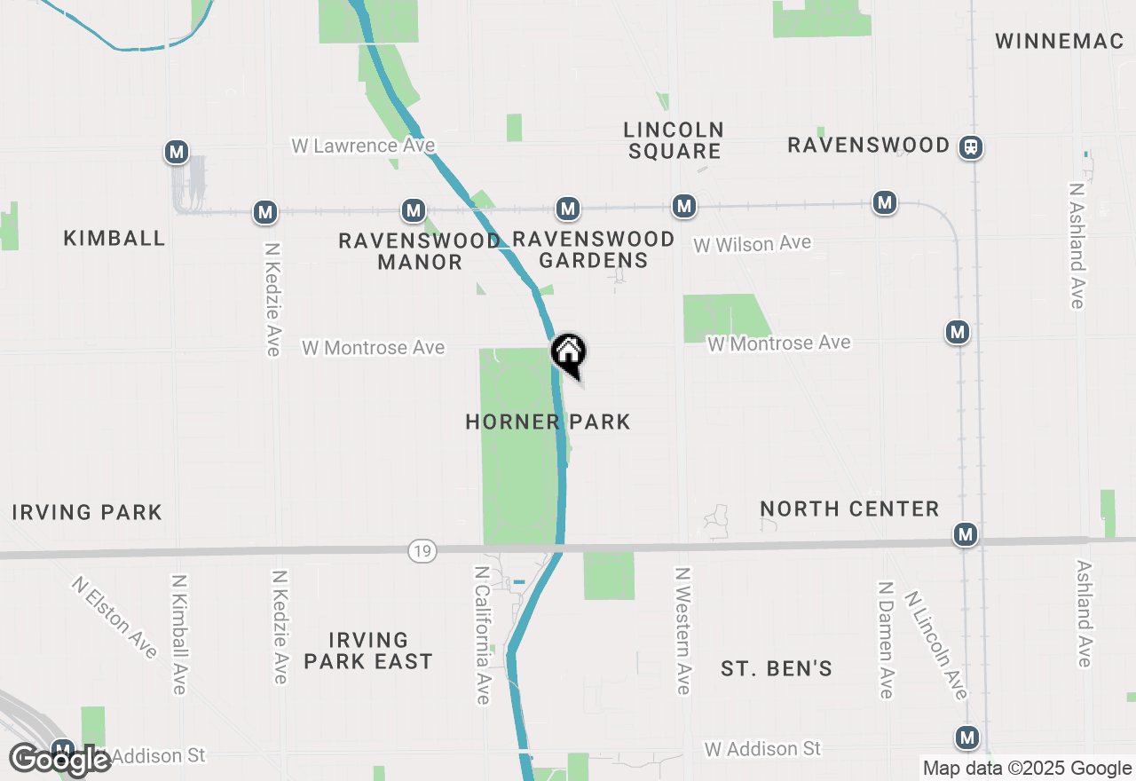 Map of 2558 W Cullom Avenue, Chicago, IL 60618