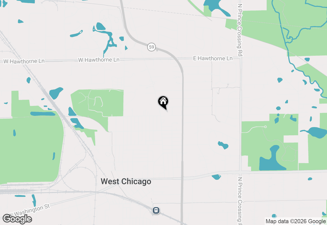 Map of 557 Ingalton Avenue, West Chicago, IL 60185