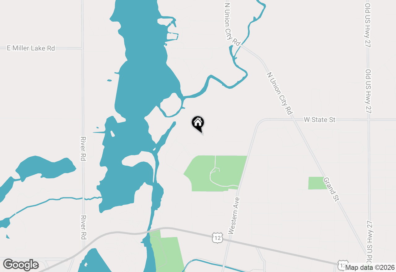 Map of 73 Arrowhead Drive, Coldwater, MI 49036