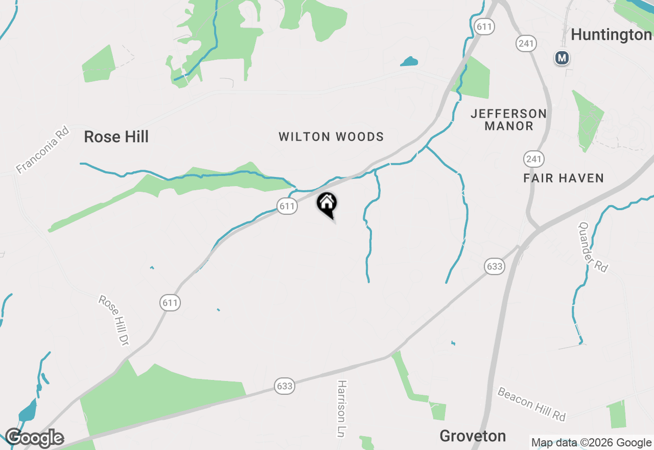 Map of 6123 The Parkway, Alexandria, VA 22310