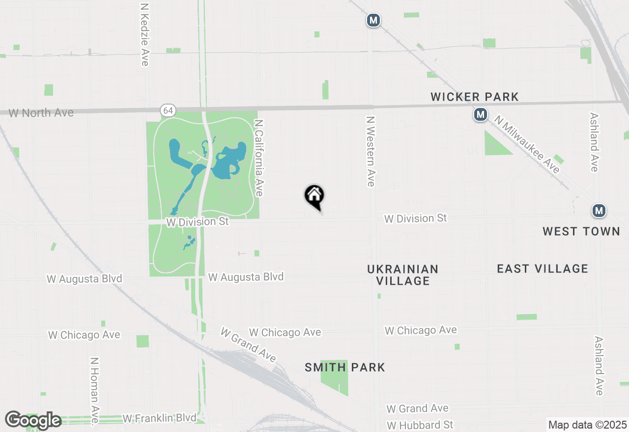 Map of 2600 W Division Street, Chicago, IL 60622