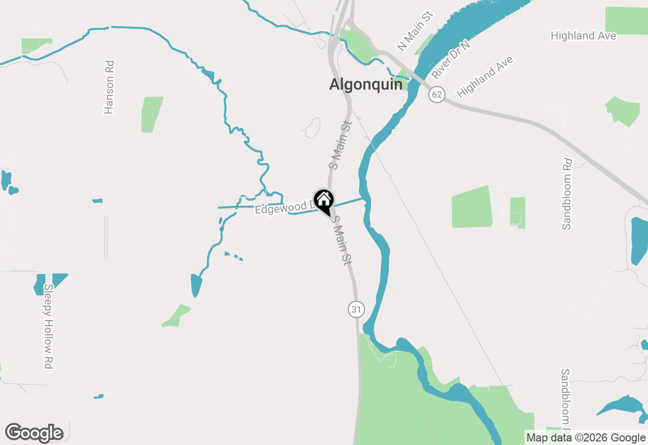 Map of 209 Beach Drive, Algonquin, IL 60102