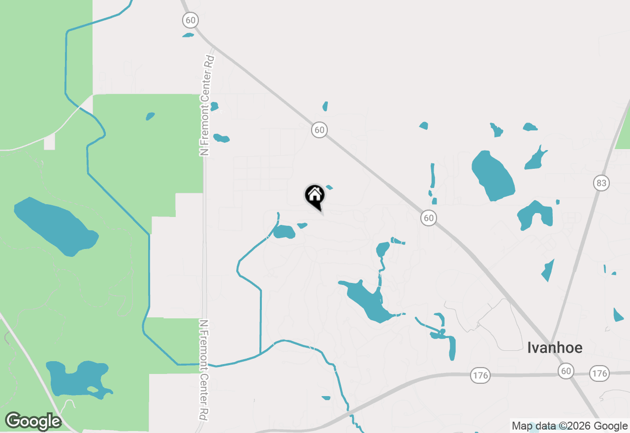 Map of 22087 W Vernon Ridge Drive, Ivanhoe, IL 60060