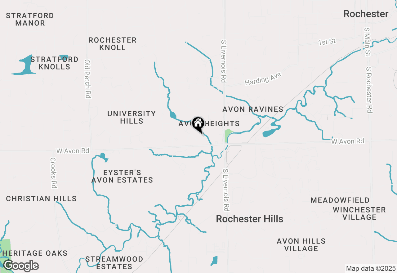 Map of 941 Viewland Drive, Rochester, MI 48309