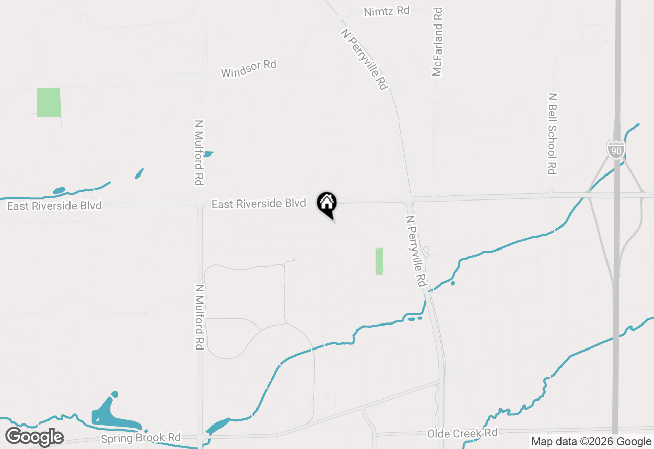 Map of 6511 Weaver Road, Rockford, IL 61114