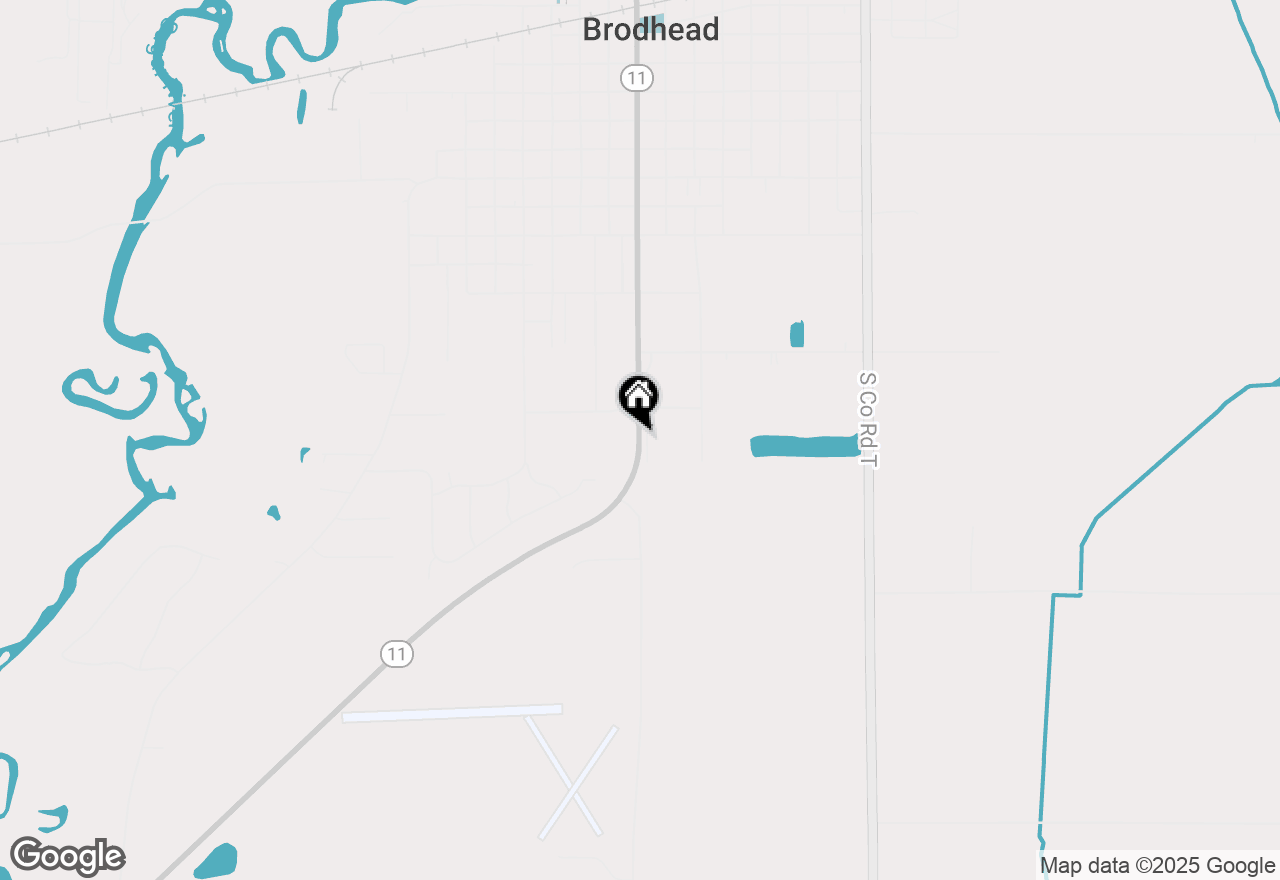 Map of N2741 & N2721 Highway 11, Brodhead, WI 53520